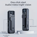 1080P FHD Night Vision Action Camera with 180° Rotating Lens - Hands-Free Wearable Body Camera for Cycling, Hiking and Sports, Meeting/Sports Recording